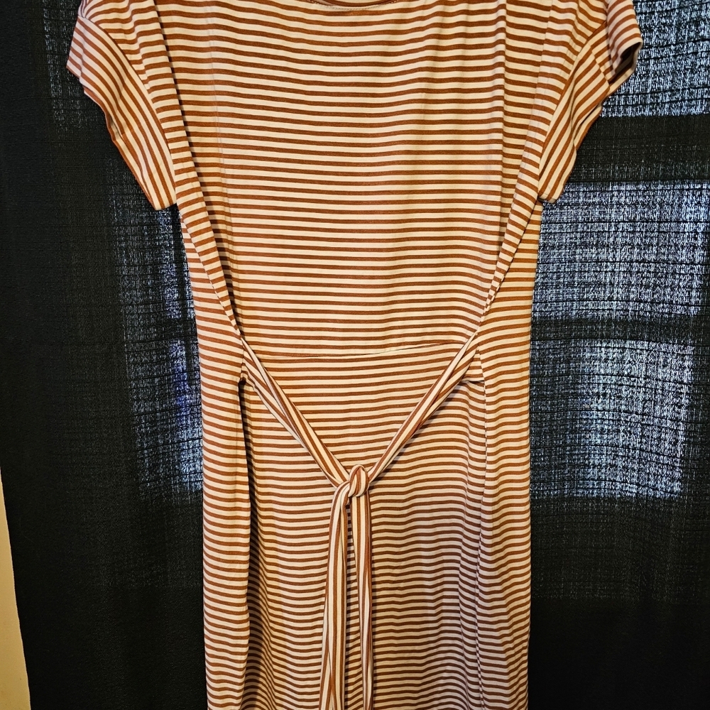 Elegant Striped Dress